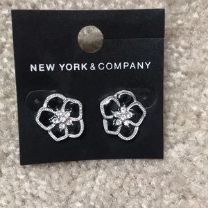 Flower earrings